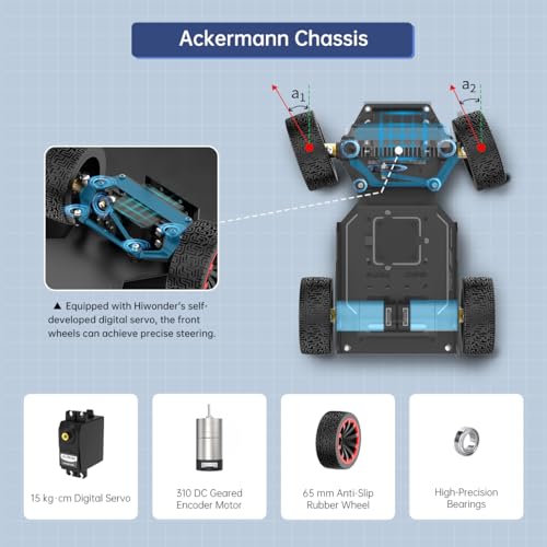 Hiwonder LW-MentorPi-D AI Robot Car with Lidar Future of Education