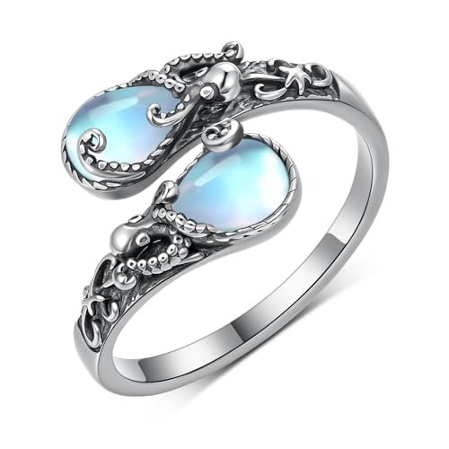 Spoon Rings for Women 925 Sterling Silver Spoon Rings Vintage Thumb Ring Gifts for Women