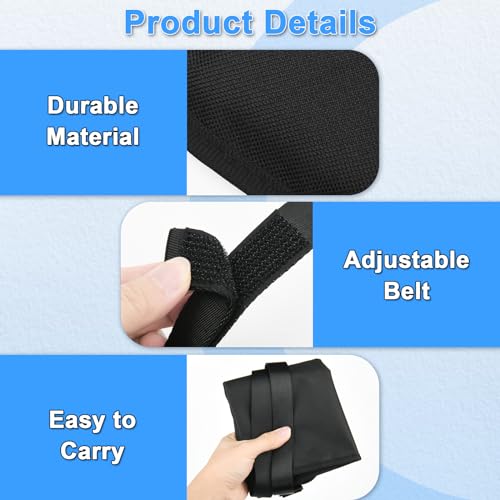 Homakover Airplane Seat Back Organizer & Storage, Airplane Tray Table Cover For Personal Items, Airline Seat Hanging Pockets Media Pouch,Reusable Travel Essentials thumb #3