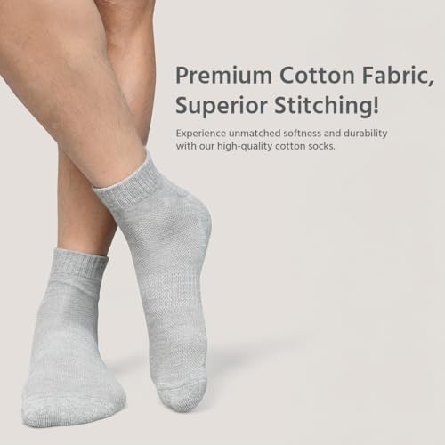 Ankle Socks Men |3 Pack| Sneaker Non Slip Breathable Comfortable Snug Low Cut | Athletic Running Activewear Sock2