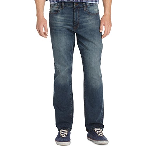 IZOD Men’s Big & Tall Comfort Stretch Jeans – Relaxed Fit Denim