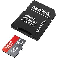 SANDISK 256 GB Ultra Go Micro SDXC Speicherkarte + SD Adapter (Für Android Smartphones und Tablets, bis zu 150 MB/s Lesegeschwindigkeit) A1, Full HD Video, UHS-I, Class 10, U1, Für Amazon – Ansicht 3