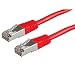 Produktbild ROLINE LAN Kabel mit Ethernet | Netzwerkkabel RJ 45 | Cat 5e S/FTP | Rot 15 m