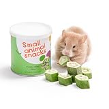 Niteangel Hamster Snack & Treats Toy - Small Animal Natural Treat for Dwarf Syrian Robo Hamsters Gerbils Mice Degus or Other Small-Sized Pets (Freeze-Dried Okra - 0.2oz (5.5g))