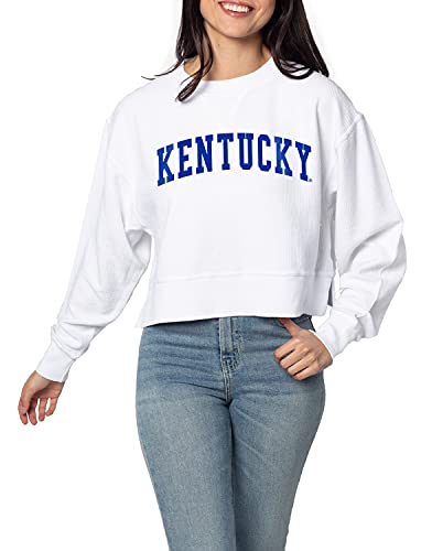 Image of chicka-d NCAA womens Corded Boxy Pullover