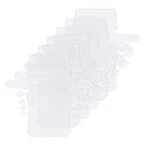 Material de Alta Calidad: el lienzo de plástico está hecho de plástico de alta calidad, suave pero lo suficientemente fuerte, fácil de doblar pero difícil de romper.
