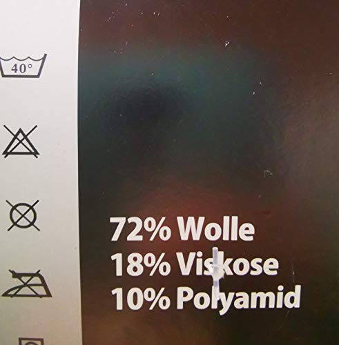 Schenk Noorse kniekousen grijs met badstof zool heren 72% wol warm & ideaal voor werkschoenen & veiligheidsschoenen - Noorse sokken lang 6 paar - Afbeelding 4