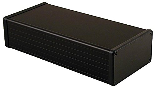 Boîtier plastique noir 1455N2202bk pour intégration rack en studio