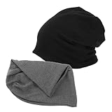 Supvox 2 Stück Unisex Winddichte Beanie Mütze Warmes Sportcap für Radfahrer und Outdoor...