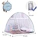 AMMER Pop-Up Mosquito Net Tent for Beds Portable Folding Design with Net Bottom for Baby Adults Trip (79 x71x59 inch)