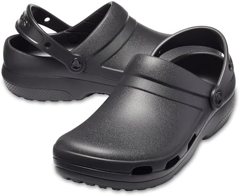 Crocs womens Specialist Ii Vent Clog, Black, 9 Women 7 Men US | Image 5