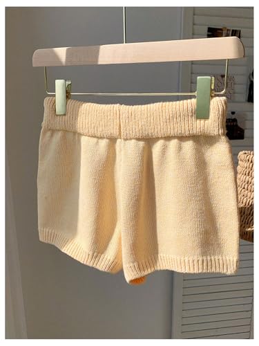 Image of MakeMeChic Women's Mini Micro Shorts Y2k Booty Shorts Sleep Pajama Bottoms