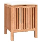 【Conception 2 en 1 :】 vous pouvez utiliser le tabouret de bain comme siège confortable et en même temps comme panier à linge pour ranger vos serviettes, couvertures, etc.