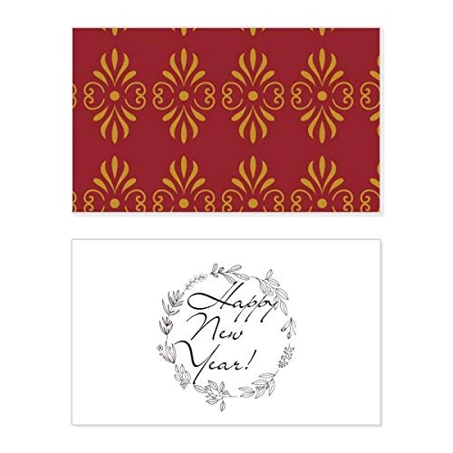 Tarjeta de felicitación de año nuevo para enviar una emotiva bendición de Tailandia