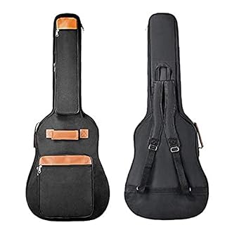 Guitar Case Housse, Imperméable Étui Rembourré 10 Mm Epaisseur Rembourrage Guitare Acoustique Sac À Dos, 41inch avec 4… - Les Beatles, Paul McCartney, John Lennon, RIngo Starr, George Harrison Guitar Case Housse, Imperméable Étui Rembourré 10 Mm Epaisseur Rembourrage Guitare Acoustique Sac À Dos, 41inch avec 4… – Image 3