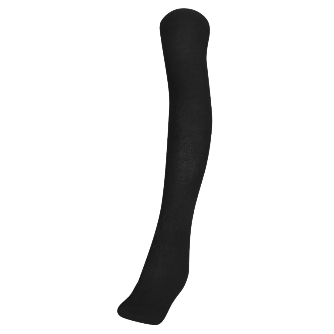 MUKHAKSH (Pack of 5 Pairs Girls Kids Cotton Thigh High Thigh Length upto the thigh Mid Thigh Long Black Stocking Socks, 15-16 Years 1