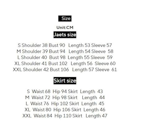 Women's Long-Sleeved Tassel Tweed Jacket Skirt Professional 2-Piece Suit4