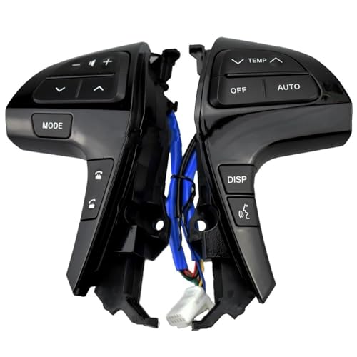 Commande audio volant Toyota Highlander bouton noir 84250-06160