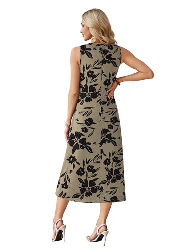 57% Off OFEEFAN Summer Dresses for Women Sleeveless Midi - Image 6
