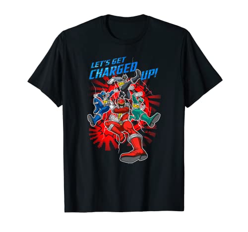 Power Rangers Dino Charge Charged Up T-Shirt