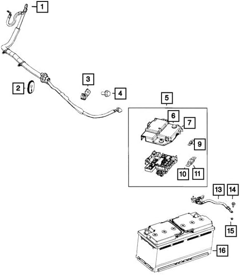 Mopar 68230918AC FUSE BOX