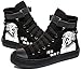 Anime MHA Shoes Unisex Canvas Sneakers High Top Lace ups Bakugou Katsuki Todoroki Shoto Hawks Dabi Shoes