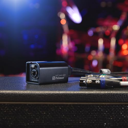 Palmer AoC Loom XLRf Audio over Cat Multicore-Adapterkabel von etherCON auf 4 x XLR female