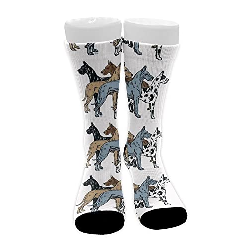 Vintage Socks - Luxury Polyester Socks with Short Fuzzy for Women Men Running