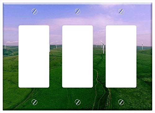 Switch Plate Triple Rocker/GFCI - Aerial Photography Drone Aerial Propeller