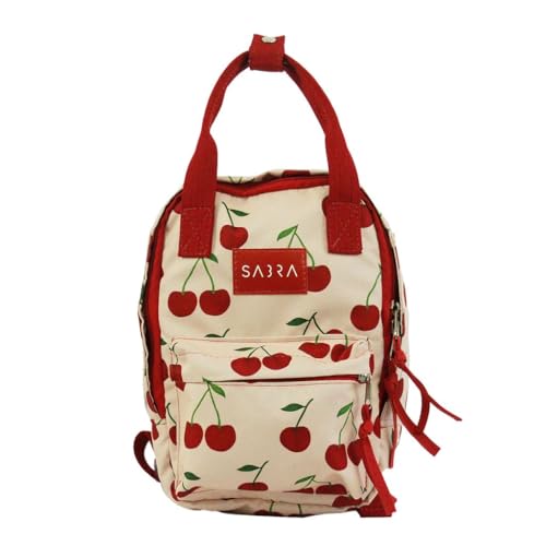 SABRA SUL, Mini Mochila Quadrada Cerejinha (Sabra)