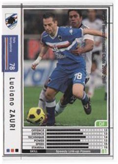 Amazon.co.jp: WCCF/10-11/サンプドリア/白/229/ルチアーノ・ザウリ