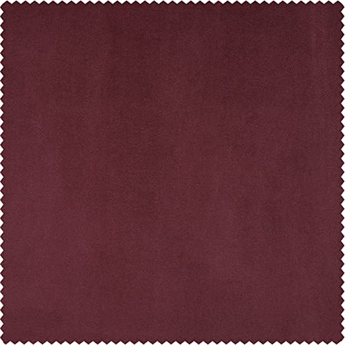 Image of HPD Half Price Drapes Cushion Cover 18 x 18 Heritage Plush Velvet - VPYC-179758-CC18PR - Pair, Cinema Red
