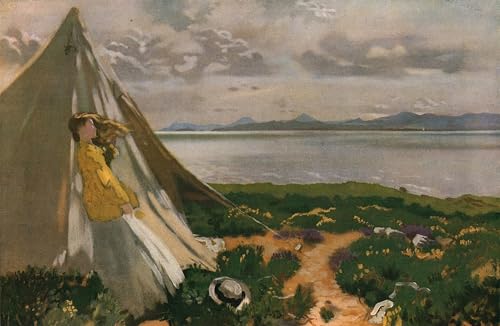 Tableau moderne toile Orne Toile Décor Art Mural Classique Howth Breezy Day William 60x90cm