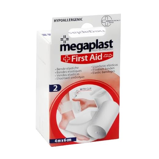 Venda Elastica 6x400cm., MEGAPLAST, 2uds.