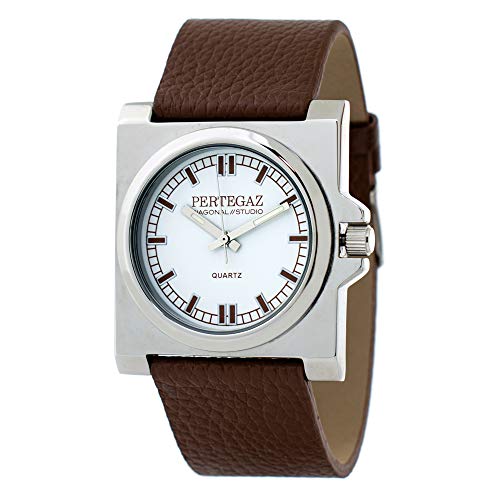 Pertegaz Orologio Quarzo Con Cinturino In Pelle Pds-018-M