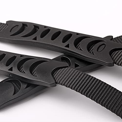 Image of 4 Pcs Luggage Handle Strap Replacement Carry Handle for Luggage Suitcase, Black