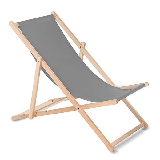 Chaise Longue Pliante GreenBlue - Gris