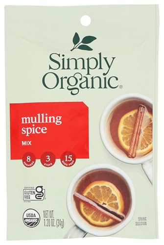 Simply Organic Mulling Spice, Certified Organic, Gluten-Free | 1.2 oz