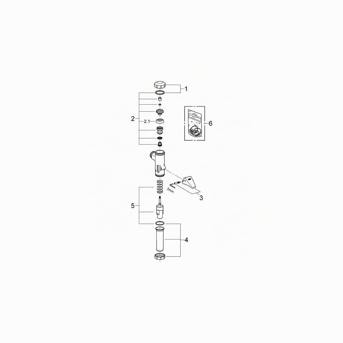 Grohe 37141000, Dal Sciacquone Automatico per Wc