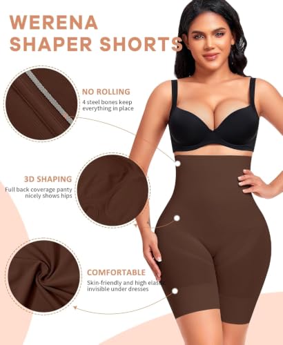 Image of HSR Women Waist Shapewear with Anti Rolling Strip Tummy Control Tucker Waist Slimming Panties Underwear Waist Shapewear