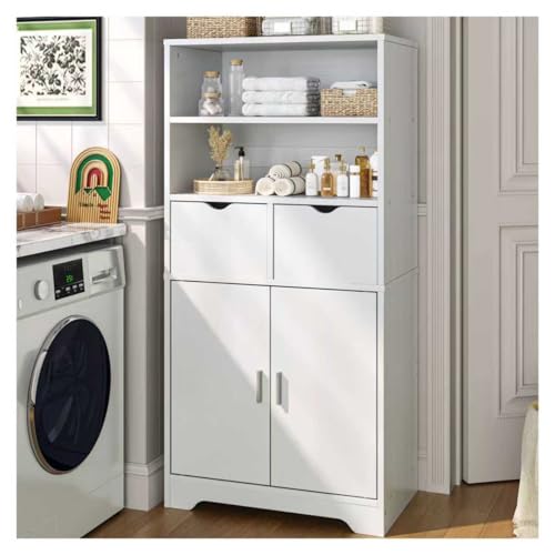 Opiniones de Tammex los mejores 5. 44 Simple Wisdom Mueble para Baño,Gabinete para Baño Espacio de Almacenamiento Cinco Capas,Puertas Dobles y Cajones Dobles,Alacenas para Cocina,Simple y Elegante,Adecuado para...