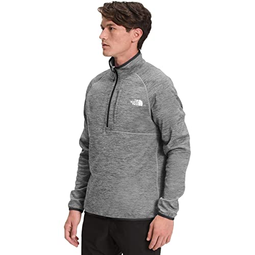 The North Face Men's Canyonlands Half Zip Pullover Sweatshirt, Tnf Medium Grey Heather, Small #TOP3