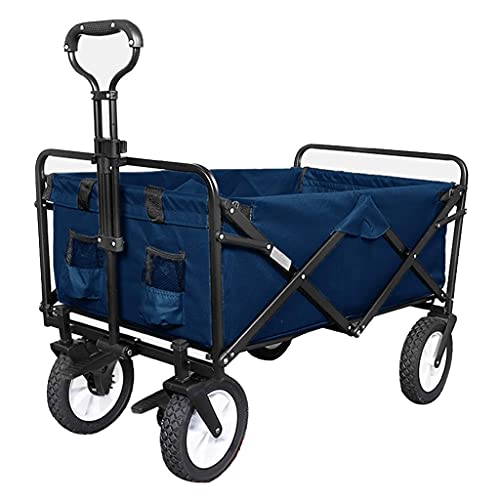 Zusammenklappbarer Outdoor-Mehrzweckwagen, robuster Einkaufswagen, kreativer Outdoor-Wagen, Gartenwagen mit Sicherheitsgurt