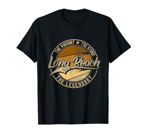 Long Beach NY | New York Vintage Distressed Camiseta