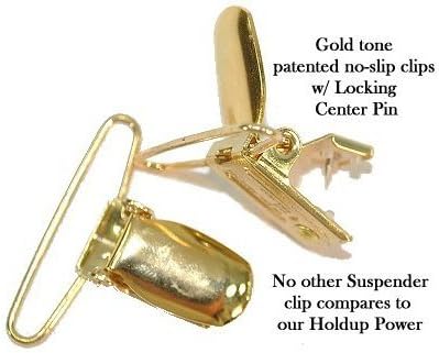 Hold-Up Suspender Company Formal Series Suspenders for Men in Traditional X and Y-Back Styles with USA Patented No-Slip Clips - Image 8