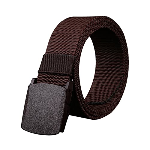 DAMAJI Nylon Belt for Men 1.5inch Military Tactical Belt Adjustable Slide Plastic Buckle Web Canvas Belt Outdoor