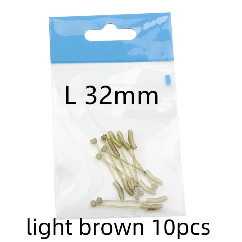 30 protectores de goma para anzuelos de pesca de carpa miniatura 3