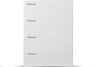 Dawnice 40kWh Home Energy Storage Battery 51.2V 206Ah LiFePO4 Battery Stacked Battery for Solar System Grade A Battery Cells Low Voltage