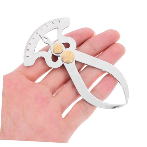 Calibrador compacto de espesores y profundidades MAGICLULU en acero inoxidable para carpintería y mediciones precisas, graduación métrica miniatura 3