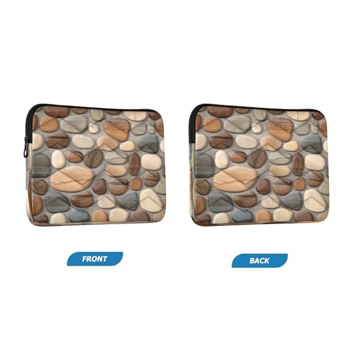 Funda para laptop 13-14 pulgadas impermeable textura madera miniatura 2